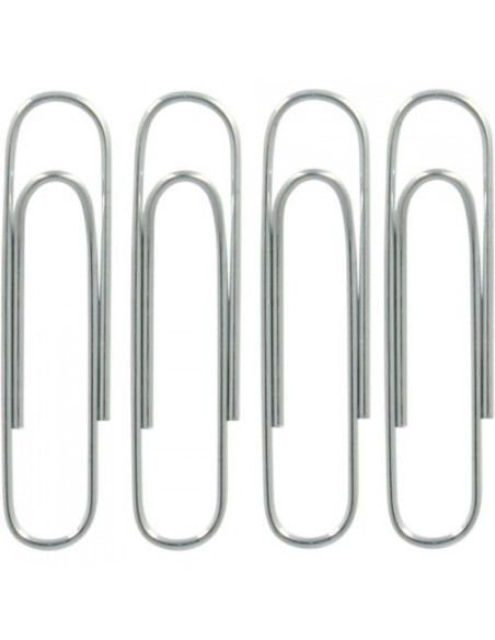 Pack 10 cajas con 100 clips galvanizados 25mm nº 15 grafoplas